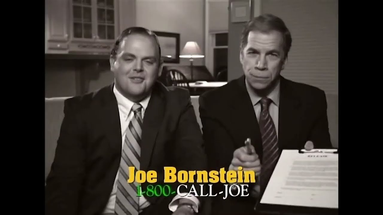 Law Offices of Joe Bornstein Commercial Featuring Robert Vaughn