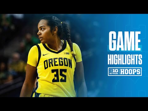 Northwestern vs. Oregon | Highlights | Big Ten Women's Basketball | 01/01/26