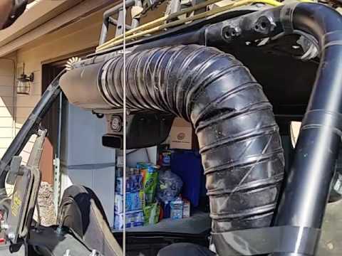 S&B filter intake modification. Rzr 900S