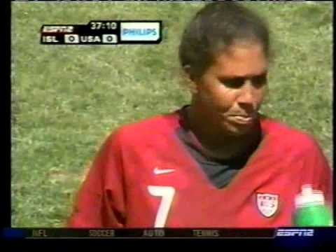 USAvISL July 2005 friendly – Lori Lindsey debut