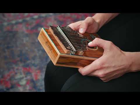 Калімба Ortega 30th Anniversary Solid Acacia OKB30TH-BW Blue Whales, 17 Keys