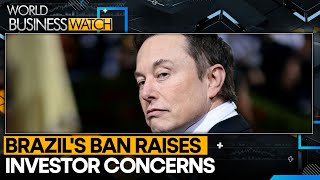 Bill Ackman warns brazil's X ban could harm investor confidence | World Business Watch | WION News