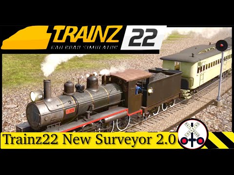 Today I’m exploring  Trainz 22: Surveyor 2.0 MY FIRST LOOK!