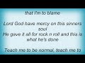 Anti-nowhere League - The Punk Prayer Lyrics
