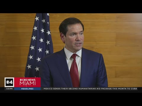 Marco Rubio speaks on the boat shot by Cuba that is said to belong to Florida