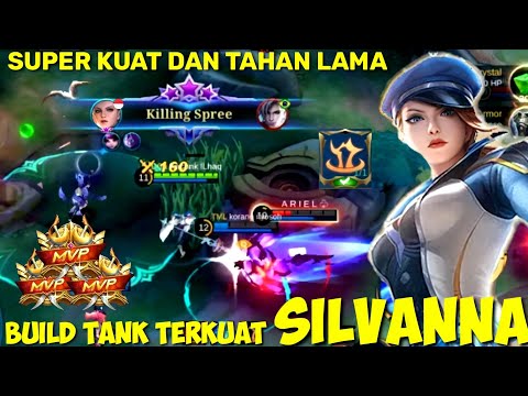 Silvanna Cover Everybody !! Build Tank Terkuat Silvanna - Silvanna Build Paling Kuat 2022 - MLBB