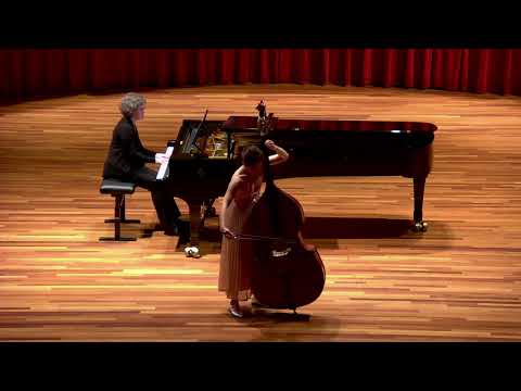 Bottesini: Elegy No. 1 (CSU Bass Day) - Mikyung Sung double bass, Susan Hoskins piano