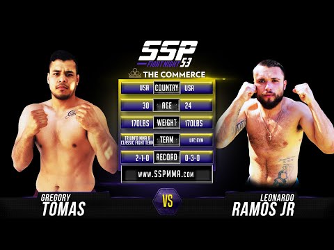 Gregory Tomas vs Leonardo Ramos Jr - SSP53