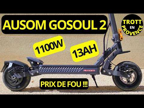 Ausom Gosoul 2 : Prix et caractéristiques de dingue  ! ! ! (Mieux que Kukirin G2 ! DU jamais vu)