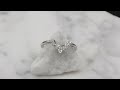 video - Pear Diamond Contoured Wedding Band