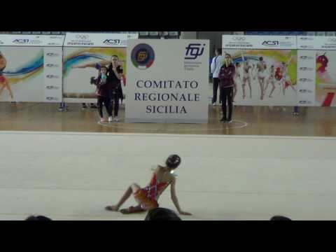 Campionato Categoria Silver - Erica Lentini - Ginnastica Ritmica Artemisia - Palla