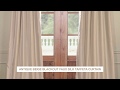 Antique Beige Blackout Faux Silk Taffeta Curtain