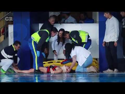 CANCHA Accidente de clavadista Samantha Jimenez