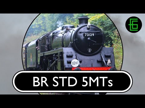 STEAM LOCOS IN PROFILE: Volume Three DVD Sample - BR 5MTs