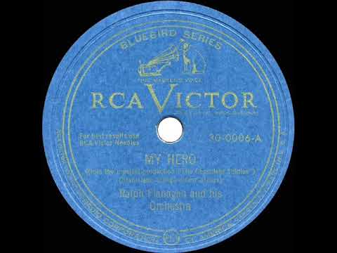 1949 Ralph Flanagan - My Hero (DJ promo version with spoken Flanagan introduction)