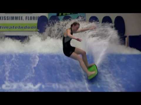 How to edge and turn on the Flowrider