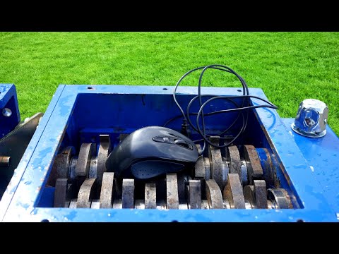 💥 Powerful Shredder vs. Burning Stuff - Shredding cosmetics - Smash electronics - Crushing boxes 💥