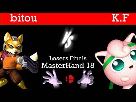 MasterHand 18 LF - bitou(Fox) vs. K.F(Jigglypuff)