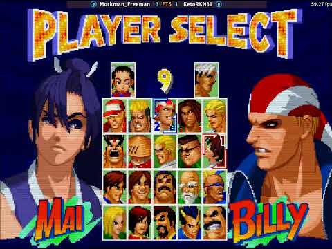 fightcade 2 Real Bout Fatal Fury 2 Morkman_Freeman (Argentina) vs KetoRKN31 (Mexico)