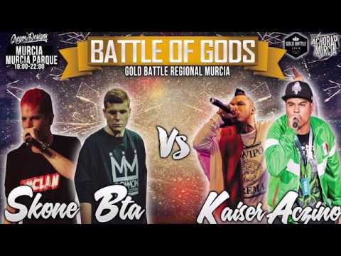 ACZINO KAISER VS SKONE BTA 2VS2//VIDEO OFICIAL//GOLD BATTLE MURCIA