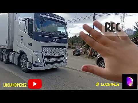 GRABANDO CAMIONES VILLA LA ANGOSTURA NEUQUEN ARGENTINA VIDEO 15.080 💫💫💫💫🏁🏁🏁🏁📽🤩 .