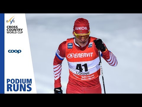 Alexander Bolshunov | Men's 15 km. | Cogne | 1st place | FIS Cross Country