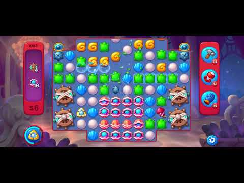 Fishdom Hard level 10821 no boosters フィッシュダム ハード