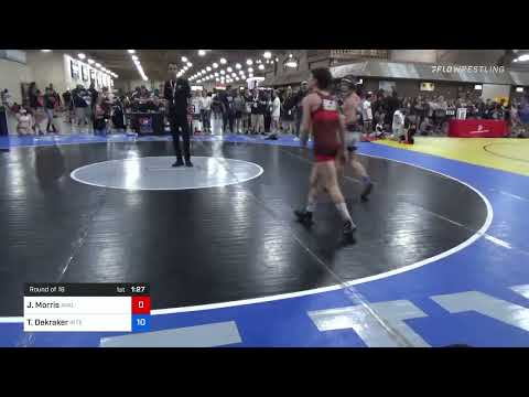 48 Kg Round Of 16 - Jacob Morris, Avalanche Wrestling Association Vs Tyler Dekraker, Integrity Wre