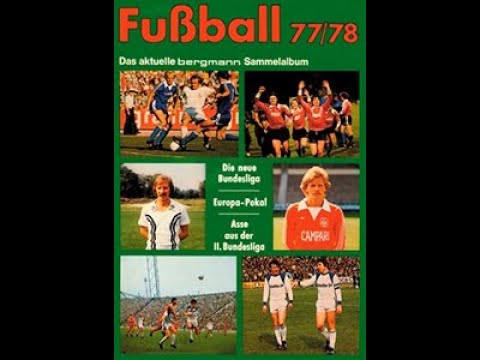 STICKERS BERGMANN GERMAN CHAMPIONSHIP 1978 VfB STUTTGART