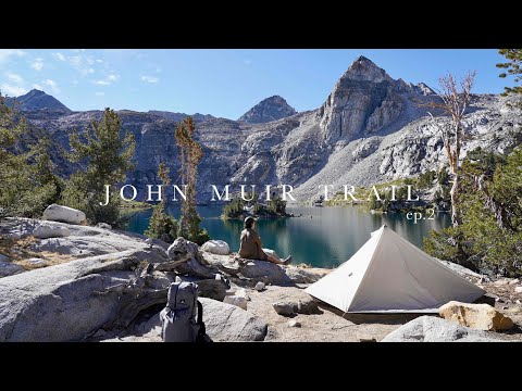 【JMT 2024 ep.2】John Muir Trail thru-hike for 18 days / 436km 271 miles