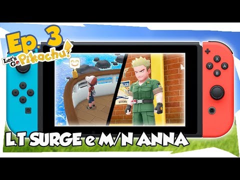 🔴SFIDO LT.SURGE e andiamo a LAVANDONIA 🔴POKEMON LET'S GO PIKACHU ITA Live [Episodio 3]