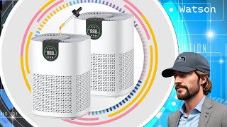 VEWIOR 2 Pack Air Purifiers with H13 HEPA for Home, Bedroom, Large Rooms up to 1200 sq.ft