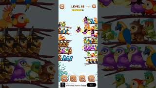 BIRD SORT 2 COLOR PUZZLE GAME🐦 LEVEL 88
