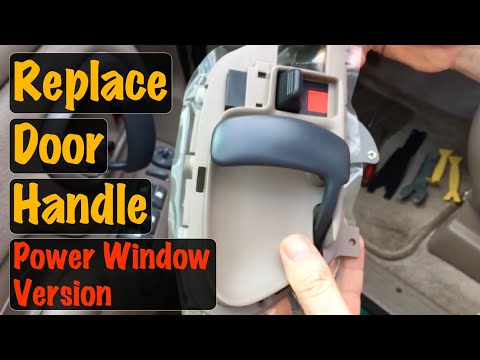 【How to】 Replace Inside Door Handle 1998 Chevy Silverado