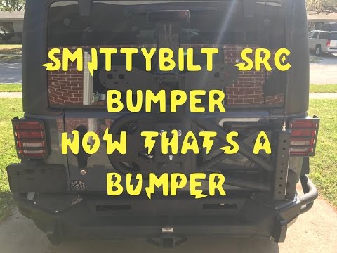 SRC Smittybilt Jeep Rear Bumper Install Part 1