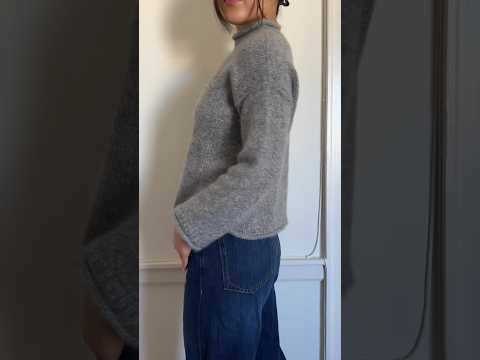 Reviewing my Cloud Sweater by PetiteKnit #knitting