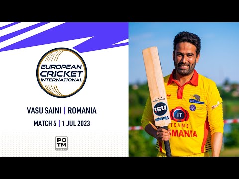 POTM: V.Saini - ROM vs SVN | Highlights | ECI Sweden | 1 July 2023 | ECI23.080
