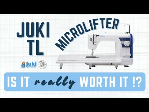 JUKI TL MICRO LIFTER VS NO MICRO LIFTER (Is it really needed?)