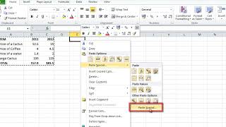 Transpose Data in Excel