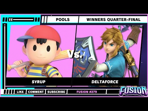 Fusion #279 - Pools - Winners Quarter-Final - Syrup (Ness) VS Deltaforce (Link) - SSBU