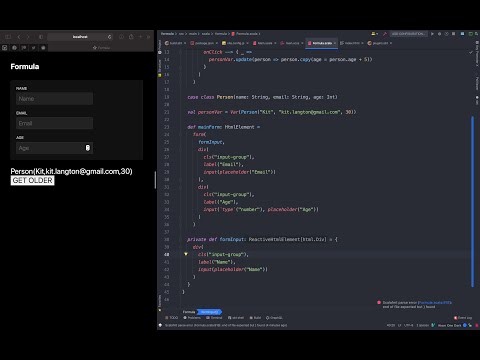 Deriving the Frontend — Form Combinator Fun with Scala.js