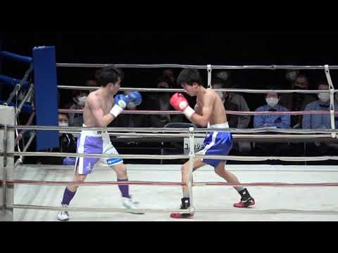 フレッシュボクシング一丸　　　Sバンタム級4回戦　　　　　　　中原博斗(倉敷守安)VS辻永遠(勝輝)