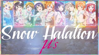 Download lagu 『Snow Halation』- Love Live! [Rom/Eng/Jp] Color Code Lyric Video mp3