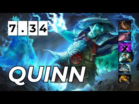 Quinn Storm Spirit - Dota 2 Pro Player [7.34]