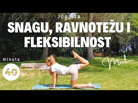 40 min Joga za snagu, ravnotežu i fleksibilnost | MICKUI JOGA
