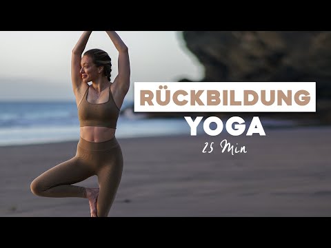 25 MIN Mama Yoga nach der Schwangerschaft / Rückbildung / FULL BODY STRETCH / Postpartum Exercises