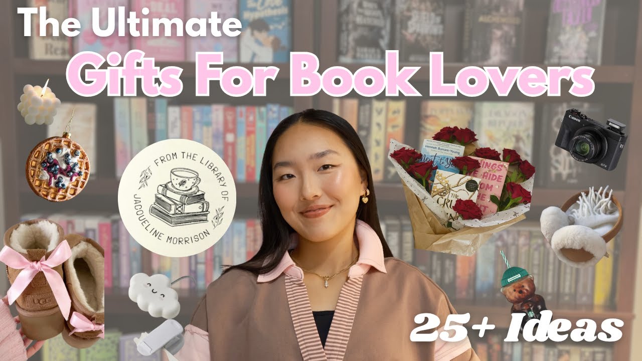 The BEST Gift Ideas for Book Lovers! (that aren't just books)