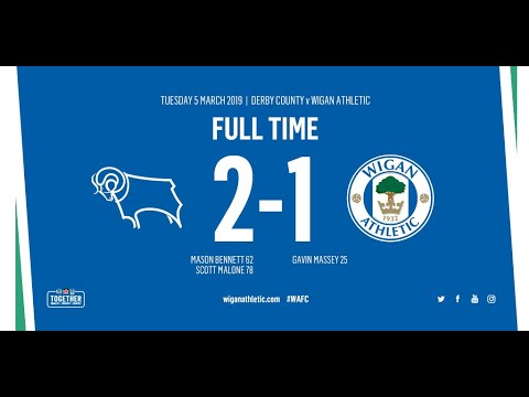 HIGHLIGHTS: Derby County 2 Wigan Athletic 1 - 05/03/2019