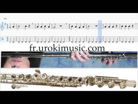 Cours de Flute à bec B  Mary  Had a Little Lamb C#1 S#1 L#8 Partitions Mélodie Сhansons Tuto Comment