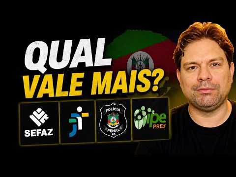 SEFAZ/RS, TRT4, PPRS ou IPE Prev: qual vale mais a pena?